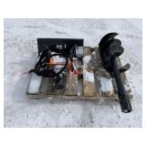 Skidsteer Mini Auger Drive And Bit Attachment
