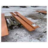 8' Skidsteer Pallet Fork Extensions