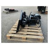 Skid Steer Mini Stump Grinder Attachment