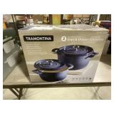 Tramontina 2 Piece Dutch Oven Set