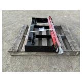 Skid Steer Mount Bale Spear Attachment