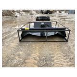 77' Skidsteer Brush Cutter Attachment