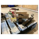 Trailer Receiver, Sleeve And Drop Pins