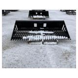 Sliding Loader Sieve Shovel Skidsteer Attachment