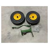 Riding Lawnmower Front Steering Kit And Tires