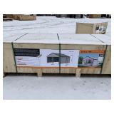 21' x 19' Portable Metal Shed