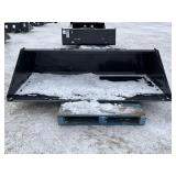 84' Skidsteer Track Duty Bucket Attachment