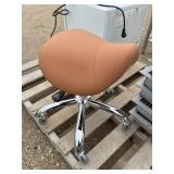 Leather Saddle Stool