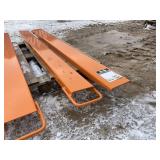 8' Skidsteer Pallet Fork Extensions
