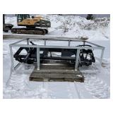 Skidsteer Mount Brush Grapple Attachment