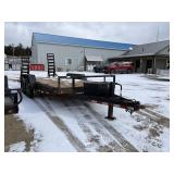 2015 Load Trail 16' Equipment Trailer