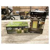 Portable Wireless Speaker And LED String Lights