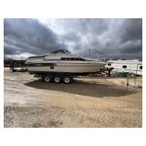 1989 Sunray 26' Boat And Trailer