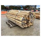 8' x 4' Cedar Posts