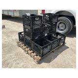 Plastic Milk Crates