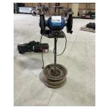 Bench Grinder On Stand