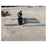 Pallet Fork Attachment And Loading Ramps
