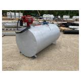 500 Gallon Fuel Tank with Electric Pump