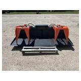 80' Skid Steer Grapple Bucket