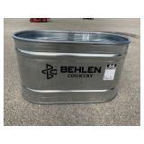 Galvanized Stock Tank