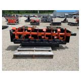 72' Skid Steer Rotary Tiller