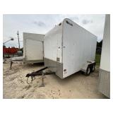 6' x 12' Hawk Enclosed Trailer