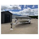 18' Larson Bowrider Boat And Trailer