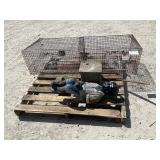 Rabbit Cage and Garden Ornament