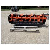 72' Skid Steer Rotary Tiller