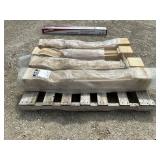 6' x 6' Wooden Carved Posts