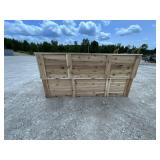 72' x 42' Western Red Cedar Planter Boxes