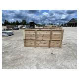 72' x 42' Western Red Cedar Planter Boxes