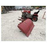Lawn Tractor With Deck And Tiller