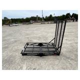 Hitch Mount Cargo Carrier With Ramp