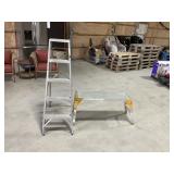 Aluminum Ladder and Platform