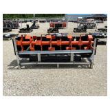 72' Skid Steer Rotary Tiller