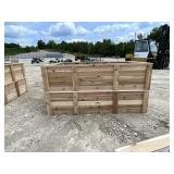 72' x 42' Western Red Cedar Planter Boxes