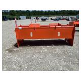 84' Skid Steer Snow Pusher