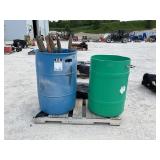 Garbage Cans And Fencing