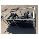 72' Skid Steer Grapple Bucket