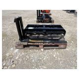 Skid Steer Pallet Fork Attachment