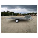 2016 Cradle Ride 12' Snowmobile Trailer