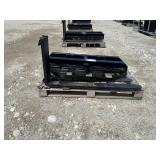 Skid Steer Pallet Fork Attachment