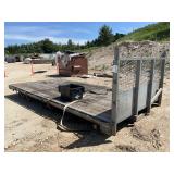 16' Hydraulic Tilt Flat Bed