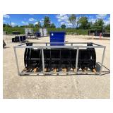 78' Heavy Root Grapple Rake Skid Steer Attachment