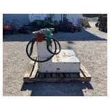 52 Gallon L Shaped Fuel Tank
