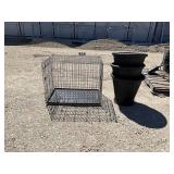 Dog Crate And Planters
