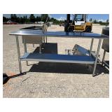 Commercial Stainless Prep/Work Table