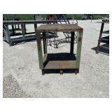 Welding Table On Castors