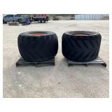 Kubota 48x31.00-20 Floatation Tires And Rims
